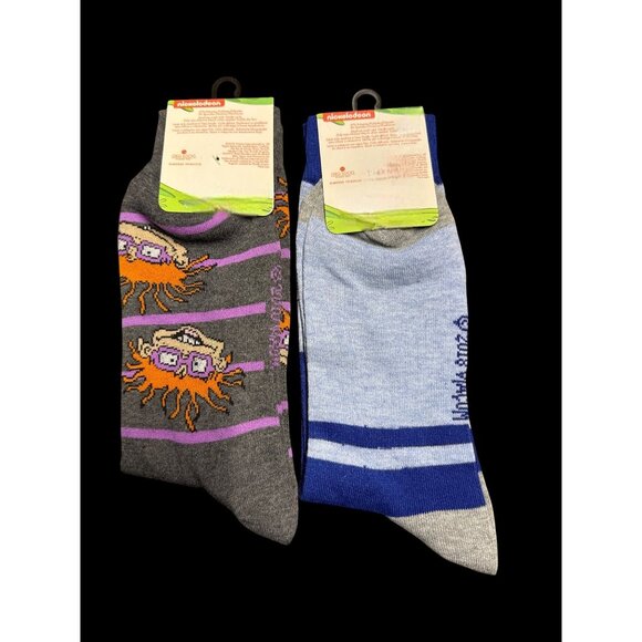 Nickelodeon Rugrats men's crew socks men’s shoe sizes 6-12 Brand New - Picture 2 of 3